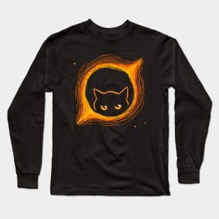 Chaos Origin - Cat Space Design Long Sleeve T-Shirt